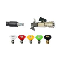 Kit De Válvula De Esfera De Lavagem De Alta Pressão De Conexão Rápida De 1/4 "para Karcher Lavor
