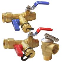 Kit de válvula de serviço para aquecedor de água sem tanque isolador Hourleey Kit de válvula de serviço para aquecedor de água sem tanque isolador Hourleey