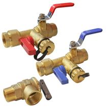 Kit de válvula de serviço para aquecedor de água sem tanque Xiny Tool de 3/4 polegadas