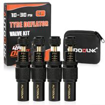Kit de Válvulas Desinfladoras de Pneus AUTODUNK 10-30 PSI, 4 Peças Kit de Válvulas Desinfladoras de Pneus AUTODUNK 10-30 PSI, 4 Peças