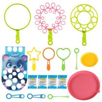 Kit de Varinhas de Bolha YouCute 9pcs com Solução para Festas Kit de Varinhas de Bolha YouCute 9pcs com Solução para Festas