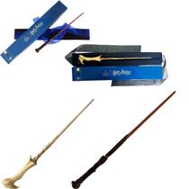 Kit de Varinhas Harry Potter e Voldemort Saga Harry Potter