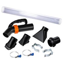 Kit de varredura de piso com mangueira de coleta de poeira POWERTEC 70443 Kit de varredura de piso com mangueira de coleta de poeira POWERTEC 70443