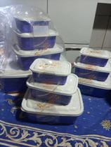 Kit de vasilhas plásticas