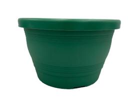 Kit de Vasos Jardinagem 15 Unid 3700 ml Cuias 23 cm - Verde