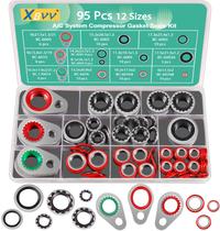 Kit de vedação de vedação de compressor de sistema de condicionamento A/C XBVV 95 unidades Kit de vedação de vedação de compressor de sistema de condicionamento A/C XBVV 95 unidades