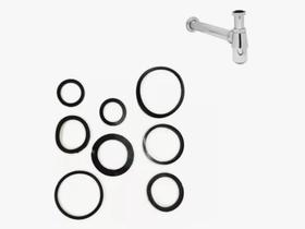 Kit De Vedantes Universais Para Sifão Pia/lavatório/tanque REF-894 Kit De Vedantes Universais Para Sifão Pia/lavatório/tanque REF-894