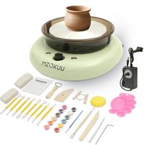 Kit de velocidade ajustável Art Pottery Wheel MZOKUU para crianças Kit de velocidade ajustável Art Pottery Wheel MZOKUU para crianças