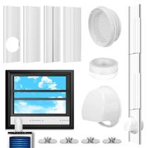 Kit de ventilação de janela AC portátil Estoder Universal 5,1/5,9 polegadas