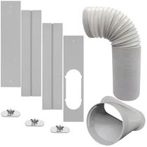 Kit de ventilação de janela AC portátil GOZFLVT com mangueira e vedação de 13 cm Kit de ventilação de janela AC portátil GOZFLVT com mangueira e vedação de 13 cm