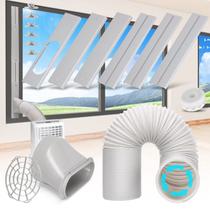 Kit de ventilação de janela de ar condicionado Kerykwan com mangueira de 15 cm