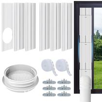 Kit de ventilação de porta deslizante de ar condicionado portátil BYOFI