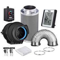 Kit de ventilação iPower GLFANXEXPSET4D25CHUMD 4 polegadas 118 CFM