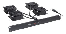 Kit De Ventilação Para Rack 4 Ventil Padrão Bivolt Intelbras