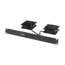 Kit de Ventilação para Rack Intelbras KVR2V, 2 Ventiladores, Bivolt 10A, Chave Rearmável, 3mt de cabo, Compatível com diversos modelos de rack Kit de Ventilação para Rack Intelbras KVR2V, 2 Ventiladores, Bivolt 10A, Chave Rearmável, 3mt de cabo, Compatível com diversos modelos de rack