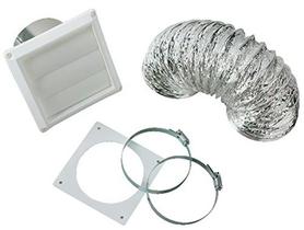 Kit de Ventilação para Secadora Westland VI422 Duto Flexível 4" 0,6m Kit de Ventilação para Secadora Westland VI422 Duto Flexível 4" 0,6m