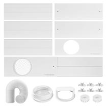 Kit de Ventilación para Aire Acondicionado Portátil para Puerta Corredera VIVOSUN con Longitud Ajustable Kit de Ventilación para Aire Acondicionado Portátil para Puerta Corredera VIVOSUN con Longitud Ajustable