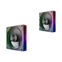 Kit de Ventilador ARGB para PC Teucer Prism S1 120mm - 4/3 Pinos PWM - 5V RGB - 12cm