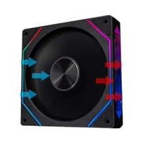Kit De Ventiladores ARGB PWM 4 Pinos TEUCER Prism De 12cm Para Gabinete De Computador E Resfriador a
