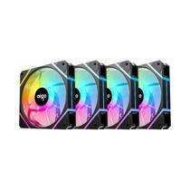 Kit De Ventiladores Para Gabinete De Computador RGB 120mm Aigo AM12PRO, Ventiladores De Resfriamento