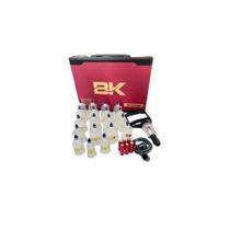 Kit De Ventosa BK Com 19 Copos Ventosaterapia