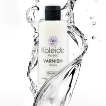 Kit de Verniz Transparente Brilho Gaahleri KV201 210 ml