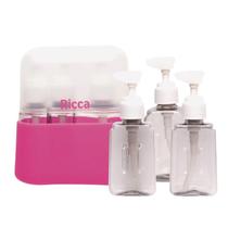 Kit de Viagem 3 Frascos Ricca Com Case Cod.3347