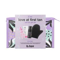 Kit de viagem b.tan Love At First Tan com autobronzeador 100ml Kit de viagem b.tan Love At First Tan com autobronzeador 100ml