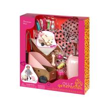 Kit De Viagem Com Mala E Carrinho - Our Generation Candide 0304 Kit De Viagem Com Mala E Carrinho - Our Generation Candide 0304