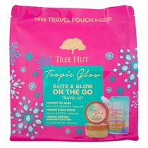 Kit de viagem Conjunto de presentes Tree Hut Glitz & Glow Tropic Glow Kit de viagem Conjunto de presentes Tree Hut Glitz & Glow Tropic Glow