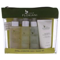 Kit de viagem corporal Unissex Ultra-Hidratante Villa Floriani, 5 peças