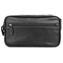Kit de viagem Dopp First Class Seasoned Traveler Soft Sided Preto