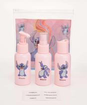 Kit De Viagem Feminino 3 Peças Stitch Disney-77182
