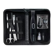 Kit de viagem Grooming Remington Precision Black de 15 peças