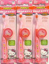 Kit de viagem Hello Kitty para escova de dentes para crianças com ventosa