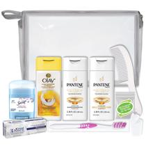 Kit de viagem, kits de conveniência, femininos internacionais, 10 peças
