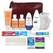 Kit de viagem, kits de conveniência, multiculturais femininos internacionais