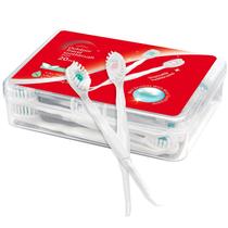 Kit de Viagem Malisseladi Mini Escovas de Dente Descartáveis 20 Unidades