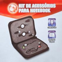 Kit de viagem para notebook force line Kit de viagem para notebook force line