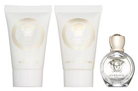Kit de viagem Perfume Versace Eros Pour Femme 3 peças Kit de viagem Perfume Versace Eros Pour Femme 3 peças