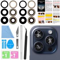 Kit de vidro com lente de câmera traseira ASDAWN iPhone 15 Pro de 6,1 polegadas Kit de vidro com lente de câmera traseira ASDAWN iPhone 15 Pro de 6,1 polegadas