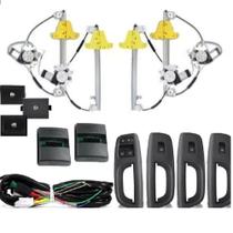 Kit de Vidro Eletrico Gol Voyage G5 4 Portas Completo Sensorizado