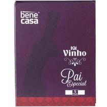 Kit De Vinho 5pçs Pai Especial