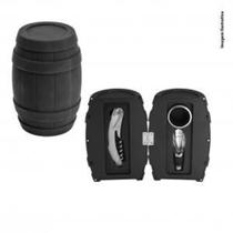 Kit de Vinho Barril com 03 Peças - Uny home