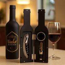 Kit De Vinho Wincy Tipo Garrafa C/3Pcs - DTD0202