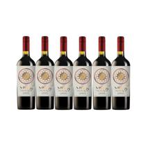 Kit de Vinhos Sem Álcool Tinto Seco CS Mayos - 750mL - Chile - 06 un