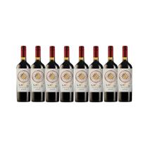 Kit de Vinhos Sem Álcool Tinto Seco CS Mayos - 750mL - Chile - 08 un
