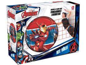 KiT de Vôlei Infantil Vingadores com Acessórios - Líder Brinquedos KiT de Vôlei Infantil Vingadores com Acessórios - Líder Brinquedos