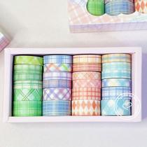 Kit de washi tape super fofa 24 peças