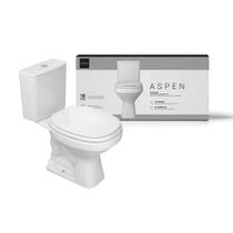 Kit Deca Aspen Bacia Com Caixa Acoplada Assento e Acessórios